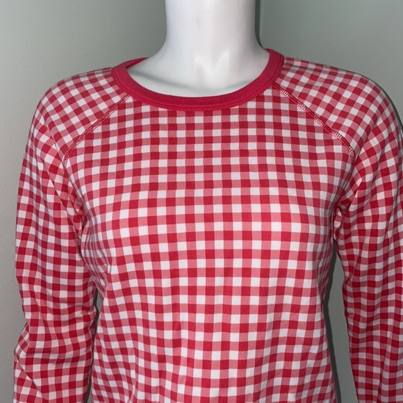 DRAPER JAMES NATALIE SWEATSHIRT IN GINGHAM - Picture 6 of 9